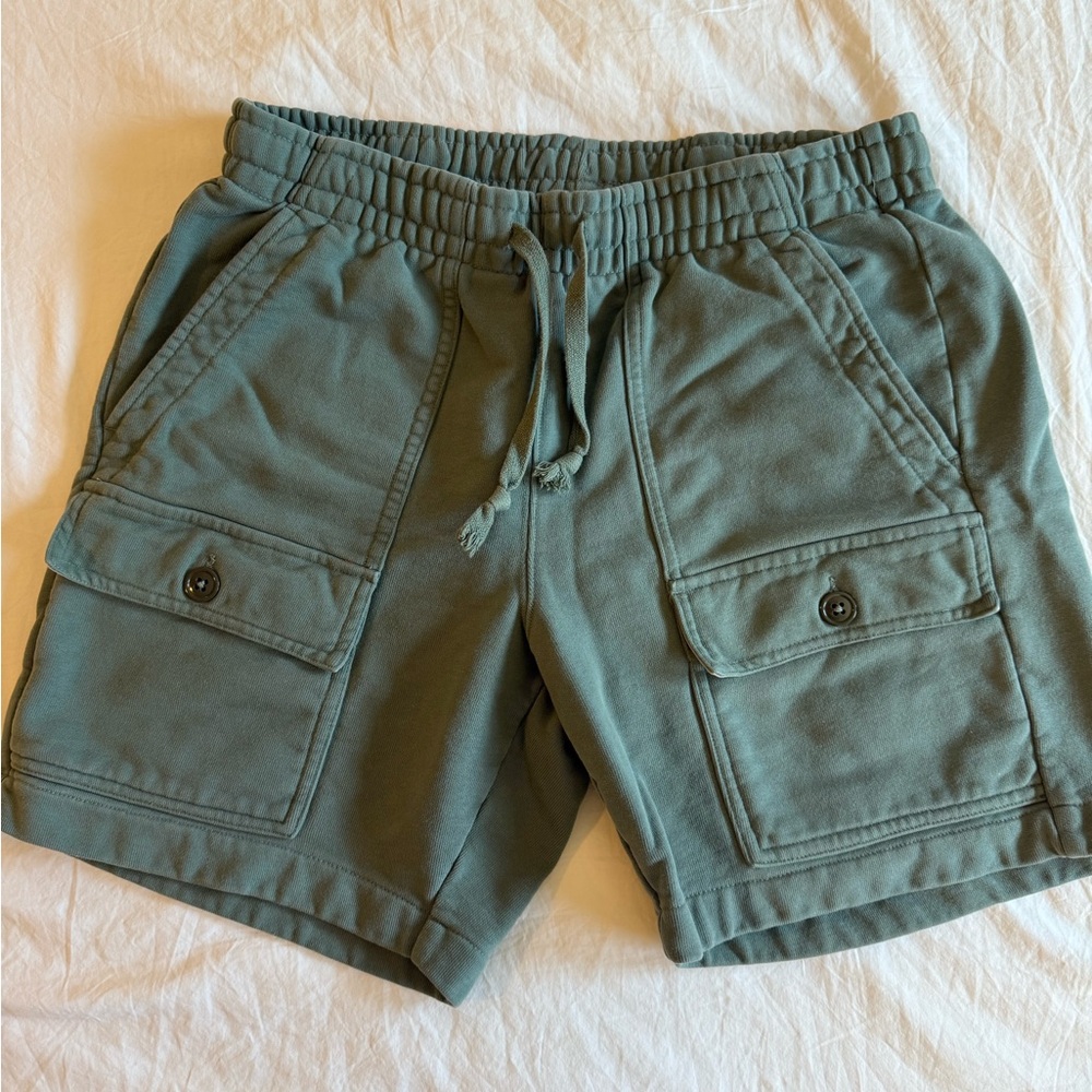 LL Bean x Todd Snyder French Terry Camp Short in Sea Green